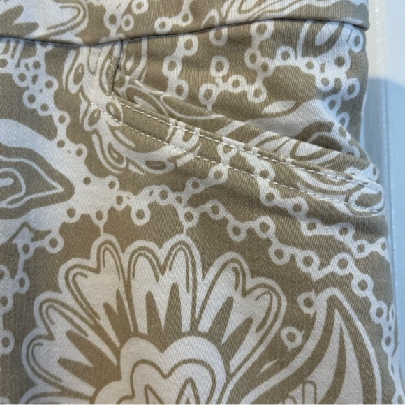 Croft & Barrow, tan paisley skort Skirt with shorts size 18 - Picture 8 of 14